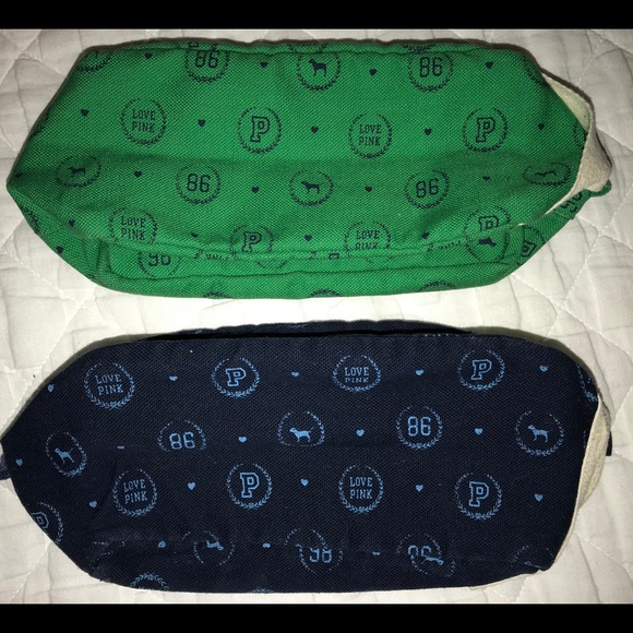 🦋🍀2 VS PINK COSMETIC VINTAGE BAGS🍀🦋 - Picture 5 of 11